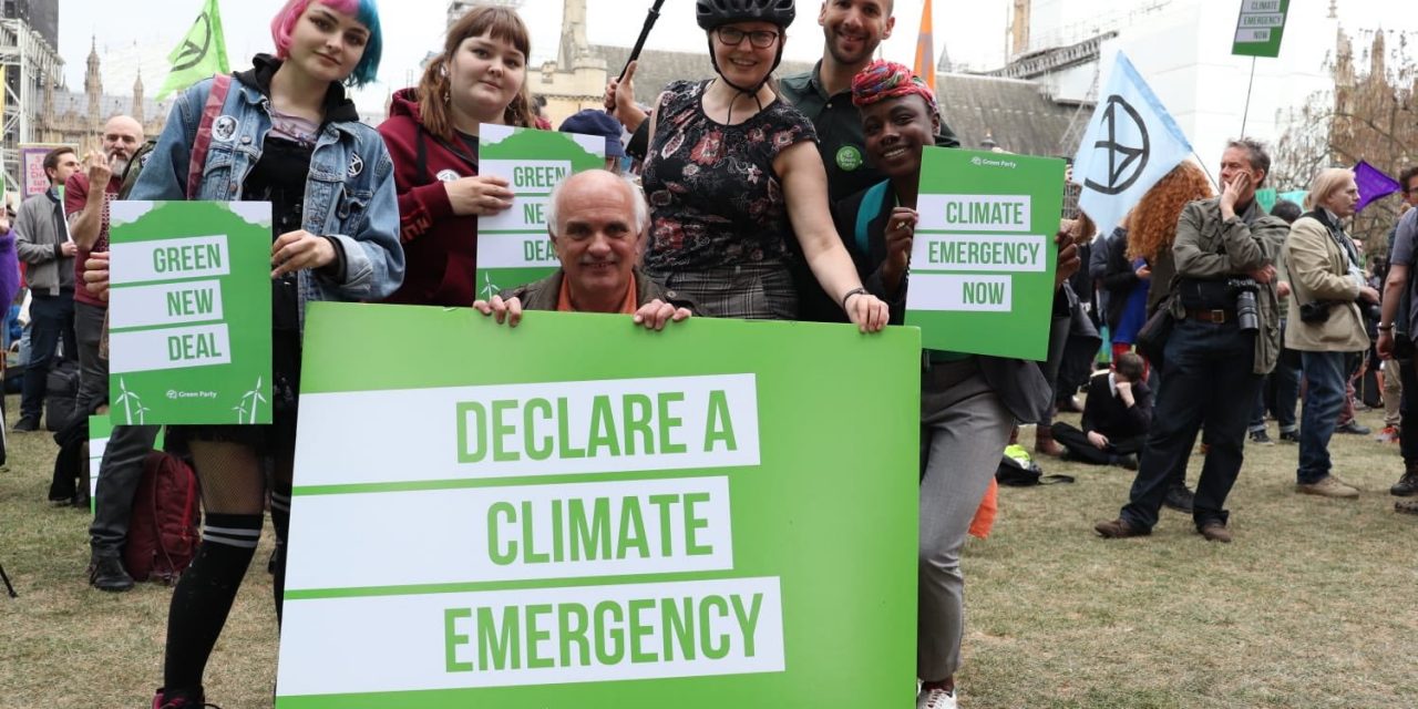 The Green Party is the political wing of the climate movement